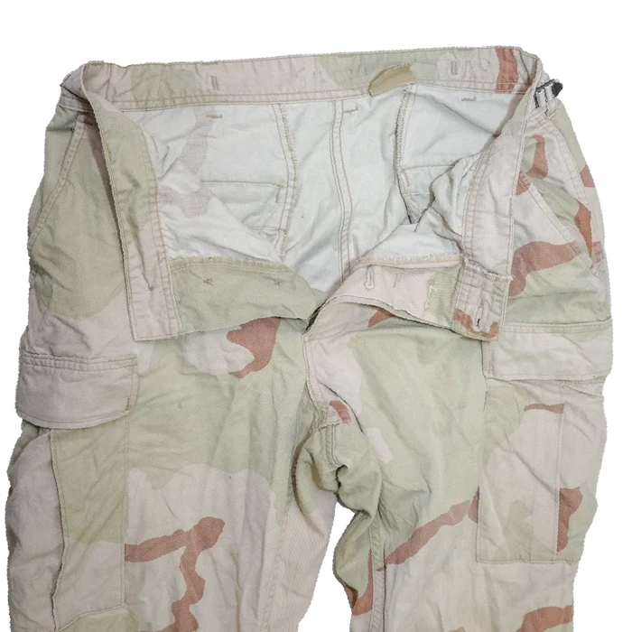 USGI 3 Colour Desert Trousers - Medium Long - US Army Surplus - Combat Trousers