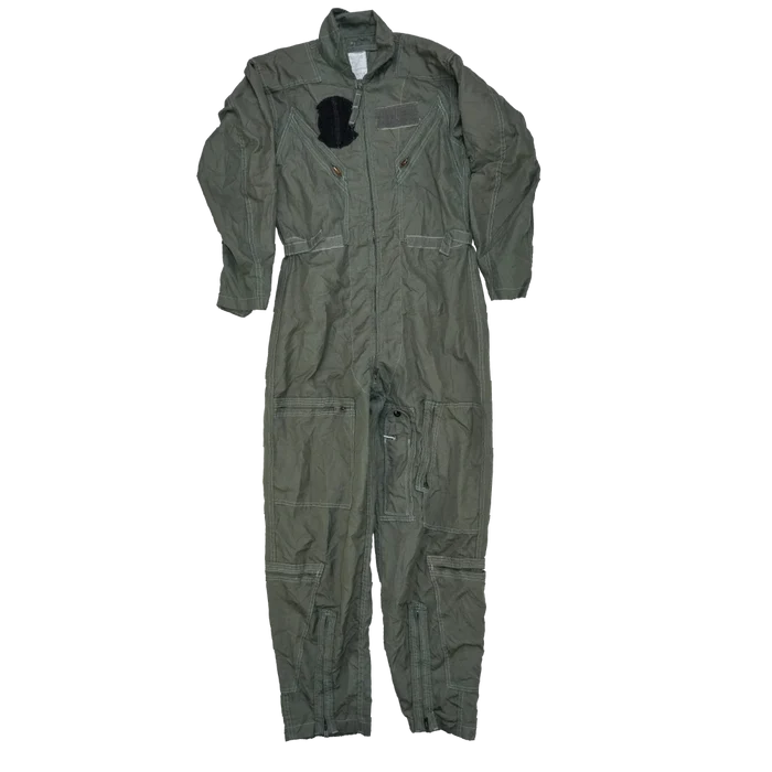 USGI CWU-27/P Olive Flyers Overalls - 38R, Medium - US Army Surplus - Overalls