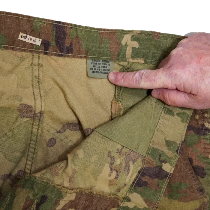 USGI OCP Green Dyed Field Trousers - XLarge - Film Production Used - Combat Trousers