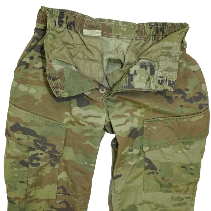 USGI OCP Green Dyed Women's Field Trousers - 28R, Small - Film Production Used - Combat Trousers