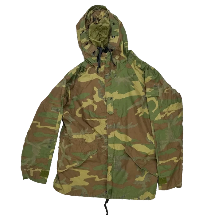 USGI Woodland Gore-Tex Jacket - Medium Long - US Army Surplus - Rain Jackets