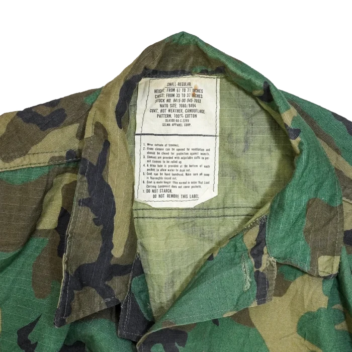 USGI Woodland RDF Shirt - Small Regular, Item 2 - US Army Surplus - Field Shirts