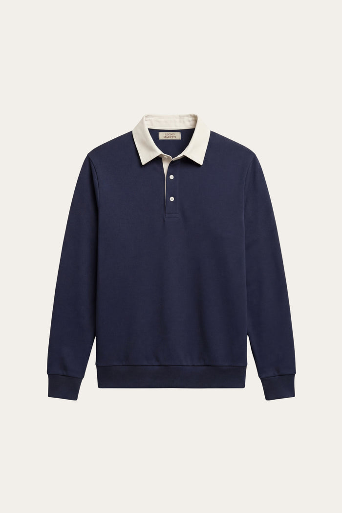 Valerio Polo Knit Navy