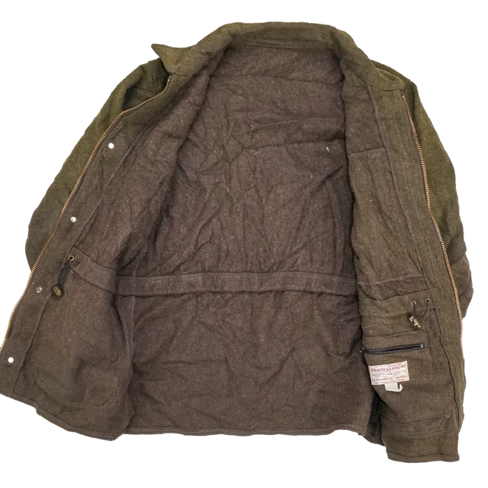 Vintage Filson Olive Wool Jacket - Medium - Army & Outdoors - Field Jackets