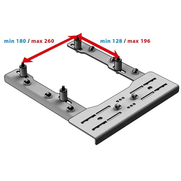 VIRPIL Controls Chair Mount – Collective Base Adapter (Black) - Sim Race Webshop B.V.