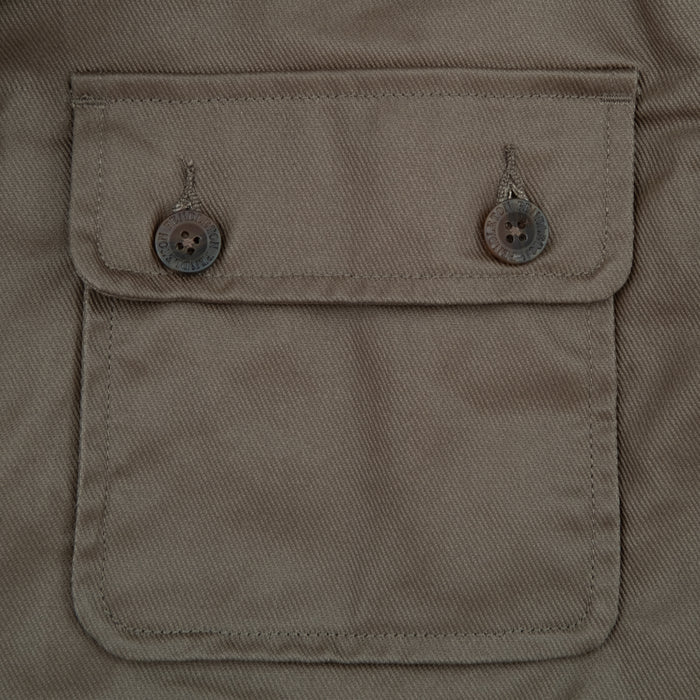 WAXED HUNTING JACKET - OLIVE