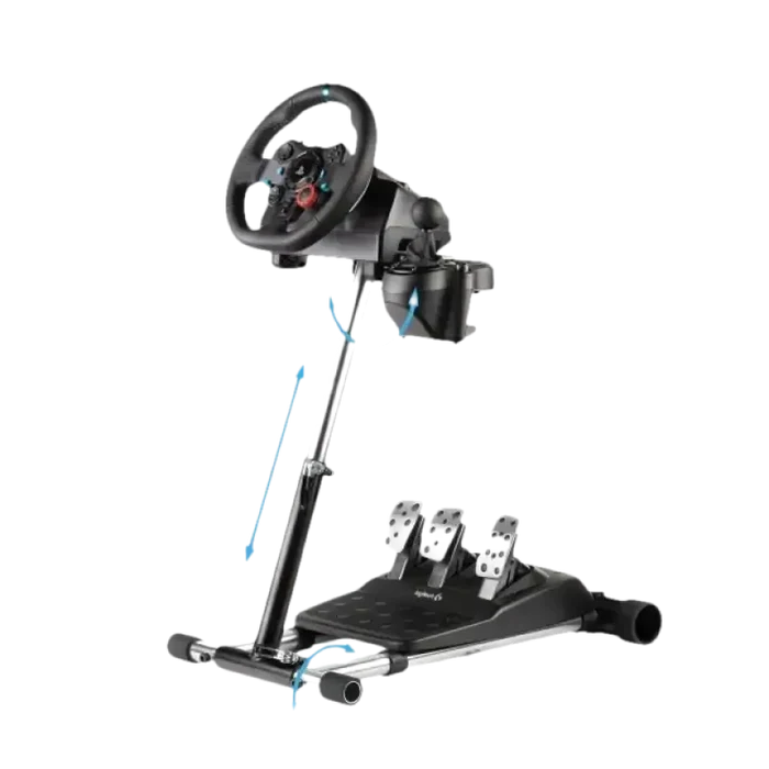 Wheel Stand Pro for Logitech G923/G29/G920/G27/G25 – Deluxe V2 - Sim Race Webshop B.V.