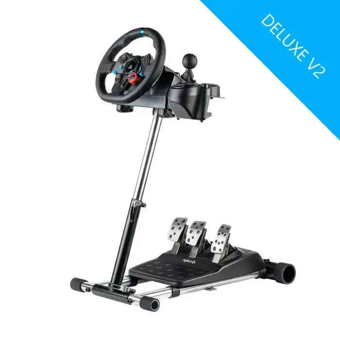 Wheel Stand Pro for Logitech G923/G29/G920/G27/G25 – Deluxe V2 - Sim Race Webshop B.V.