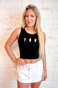 Whimsicle Ice Cream Mini Tee, Graphic Tee, Tank Top, Adeline Boutique, Dallas Boutique, Boutiques