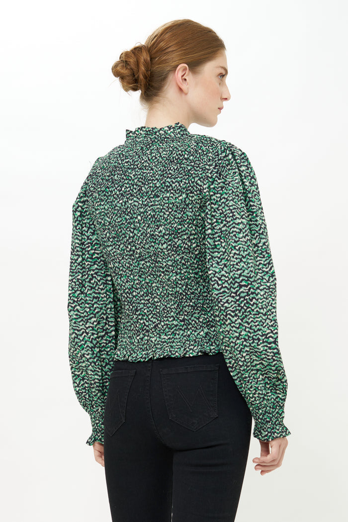 Willow Top- Jag Green