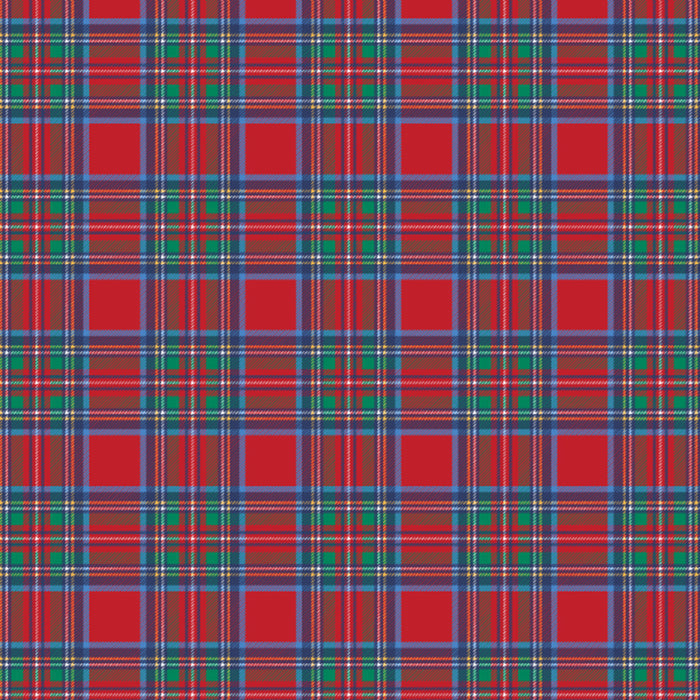 Womens Circle Skirt - Christmas Plaid