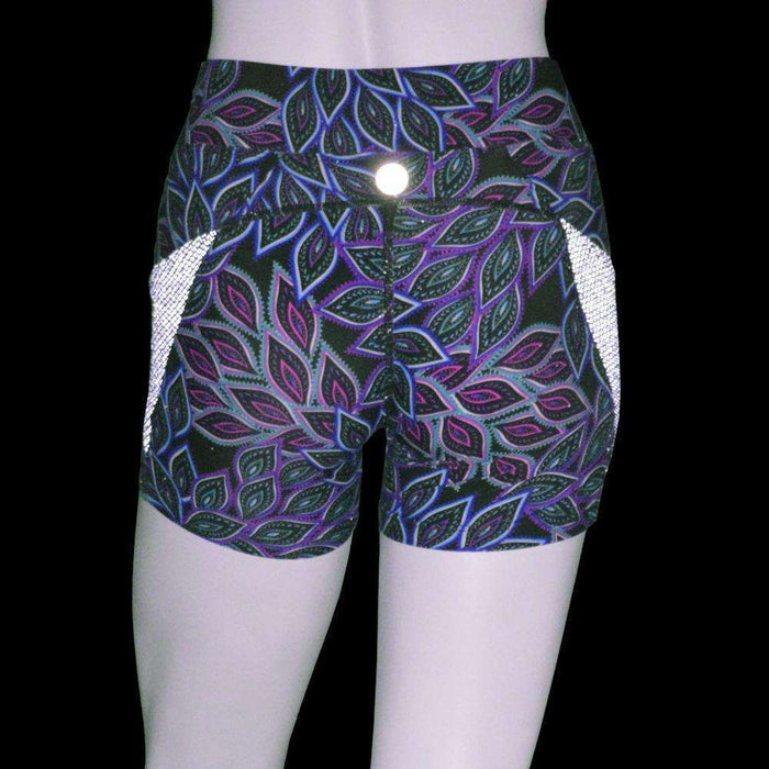 Women's Reflective Shortie in Feather/Black