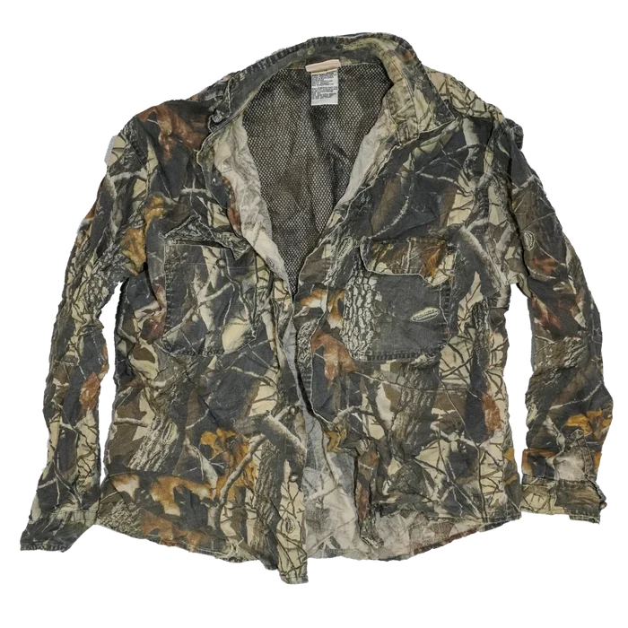 Woolrich Realtree Vented Shirt - Medium - Army & Outdoors - Field Shirts