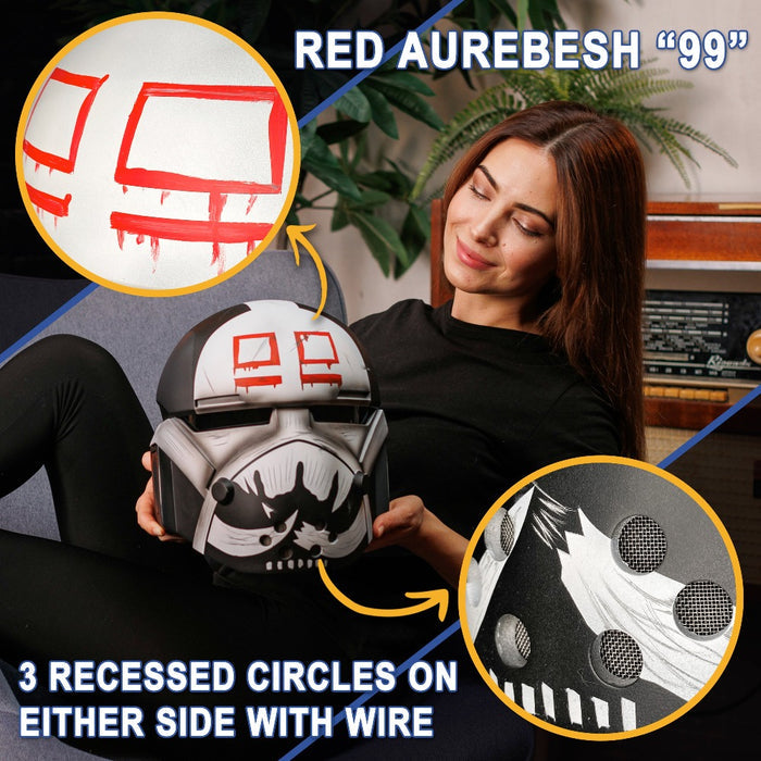 Wrecker Bad Batch Helmet from Star Wars / Cosplay Helmet / The Bad Batch / Star Wars Helmet Cyber Craft
