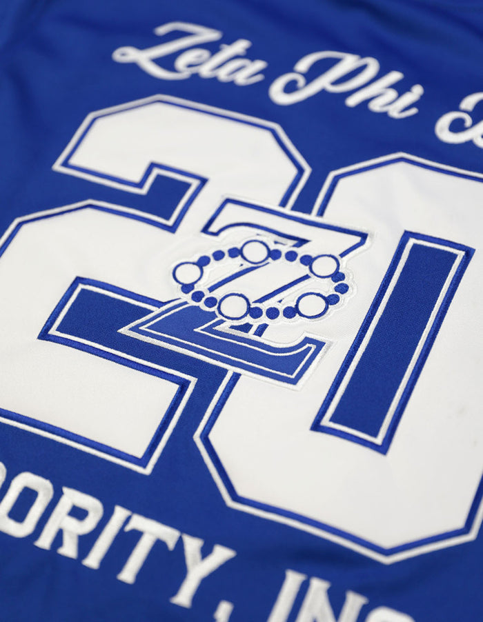 Zeta Embroidered Football Jersey