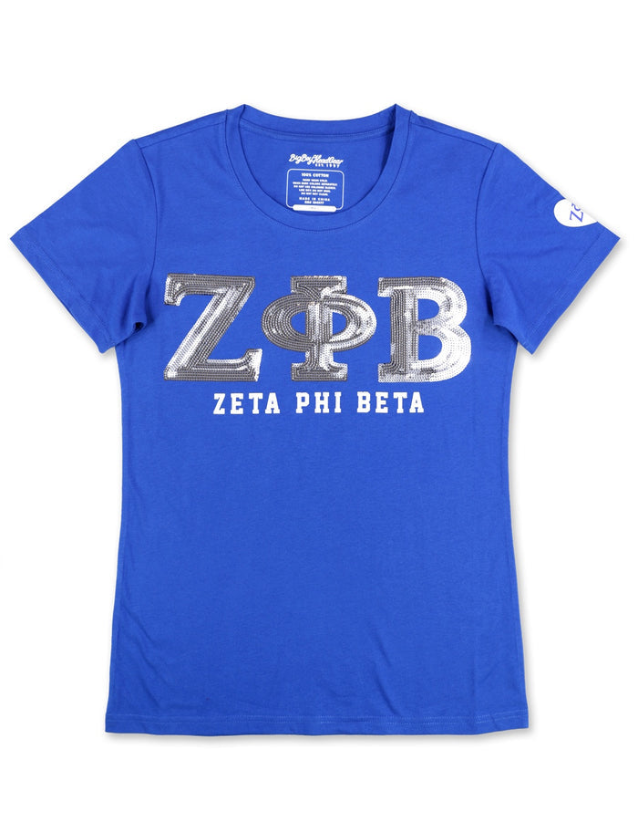 Zeta Sequin Front Tee