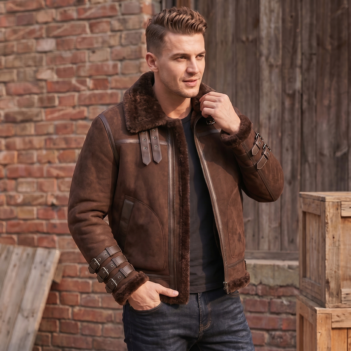XS / Brown / Suede